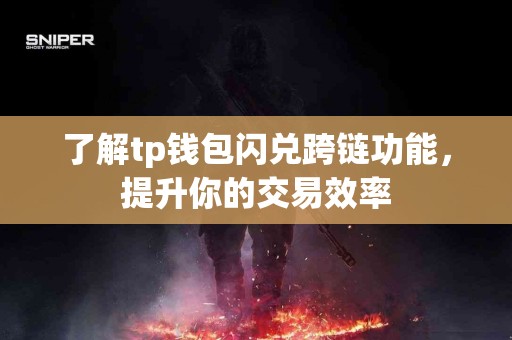 了解tp钱包闪兑跨链功能，提升你的交易效率