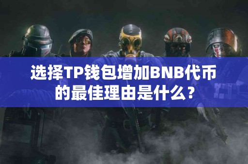 选择TP钱包增加BNB代币的最佳理由是什么？