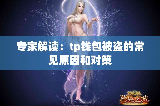 专家解读：tp钱包被盗的常见原因和对策