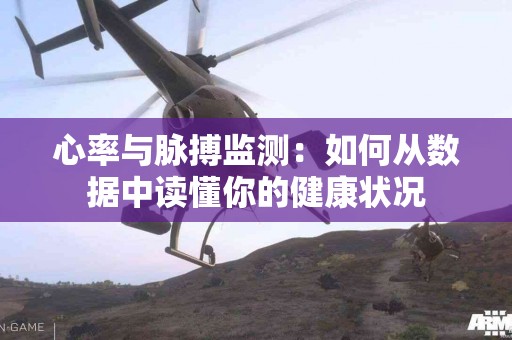 心率与脉搏监测：如何从数据中读懂你的健康状况
