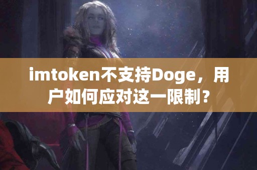 imtoken不支持Doge，用户如何应对这一限制？