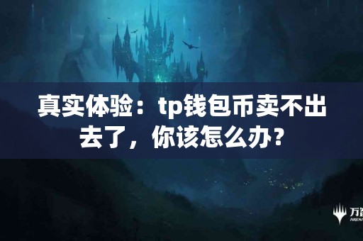 真实体验：tp钱包币卖不出去了，你该怎么办？