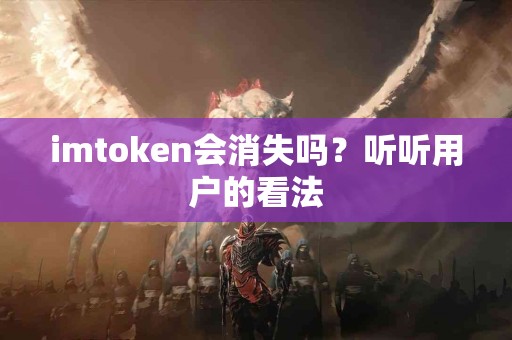 imtoken会消失吗？听听用户的看法