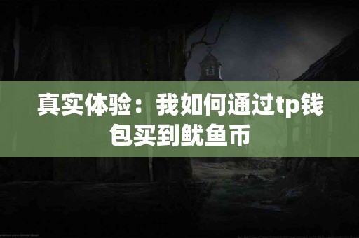 真实体验：我如何通过tp钱包买到鱿鱼币