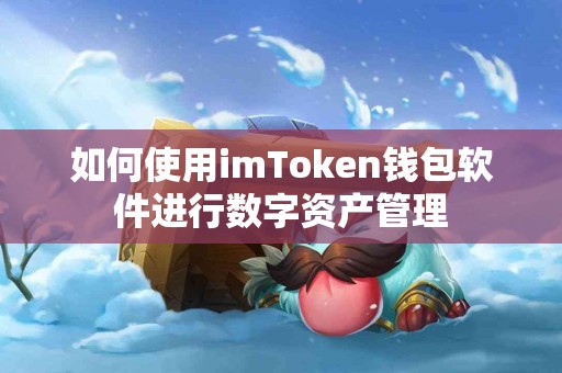 如何使用imToken钱包软件进行数字资产管理