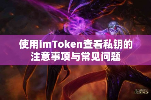 使用imToken查看私钥的注意事项与常见问题