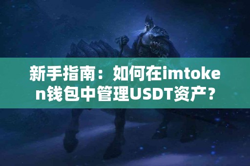 新手指南：如何在imtoken钱包中管理USDT资产？