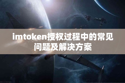 imtoken授权过程中的常见问题及解决方案