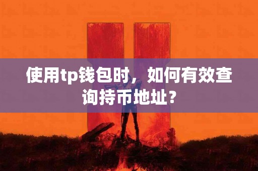 使用tp钱包时，如何有效查询持币地址？