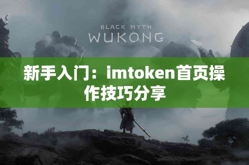 新手入门：imtoken首页操作技巧分享